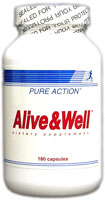 Pure Action Alive&Well - 180 Capsules